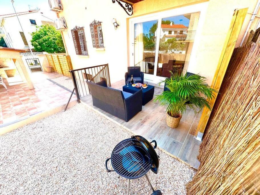 L'Evasion - Climatise - Jardin - Plage - Jacuzzi Perpignan Kültér fotó