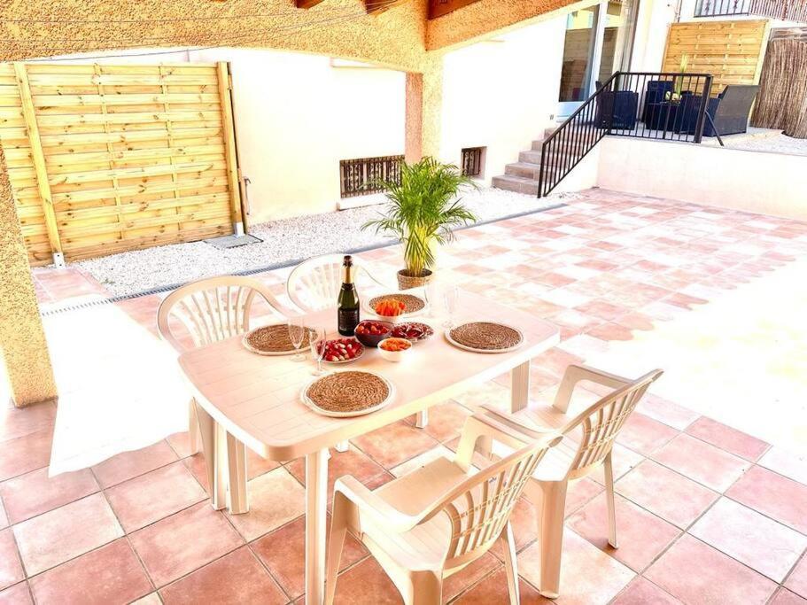 L'Evasion - Climatise - Jardin - Plage - Jacuzzi Perpignan Kültér fotó